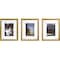 6 Packs: 3 ct. (18 total) Gallery™ Gold Frame with Mat by Studio Décor®